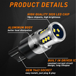 VenCore 3216-10176 - T20 7443 CanBus Gen4 - Λάμπα LED για Βάση T20 7443 CanBus Gen4 18 SMD 3020 9W 2800 Lumen 8-48 Volt Κόκκινο