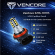 VenCore 3216-10195 - H10 CanBus Gen4 - Λάμπα LED για Βάση H10 CanBus Gen4 18 SMD 3020 9W 2800 Lumen 8-48 Volt Ψυχρό Λευκό 6000K