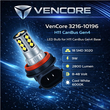 VenCore 3216-10196 - H11 CanBus Gen4 - Λάμπα LED για Βάση H11 CanBus Gen4 18 SMD 3020 9W 2800 Lumen 8-48 Volt Ψυχρό Λευκό 6000K