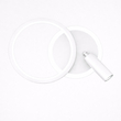 VenCore Novaris White 6093-20070 - Μοντέρνο Επιτοίχιο Φωτιστικό Απλίκα LED 12W Λευκό Αλουμίνιο με Ρυθμιζόμενο CCT Λευκό - Ημέρας - Θερμό - Χειρισμός CCT μέσω Διακόπτη On-Off