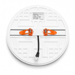 VenCore 6407-50005 - LED PL Round Panel 35W DW Abjust Cutting Hole - LED Πάνελ Στρογγυλό 35 Watt 230 Volt 3500 Lumens με Ρυθμιζόμενο Στήριγμα Κοπής Οπής - Φυσικό Λευκό 4500K - Φ22.7 x Υ2.5cm