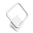 VenCore Elara White 6093-20010 - Μοντέρνο Επιτοίχιο Φωτιστικό Απλίκα LED 12W Λευκό Αλουμίνιο με Ρυθμιζόμενο CCT Λευκό - Ημέρας - Θερμό - Χειρισμός CCT μέσω Διακόπτη On-Off - Μ29 x Π25 x Υ5.5cm