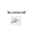 VenCore Elara White 6093-20010 - Μοντέρνο Επιτοίχιο Φωτιστικό Απλίκα LED 12W Λευκό Αλουμίνιο με Ρυθμιζόμενο CCT Λευκό - Ημέρας - Θερμό - Χειρισμός CCT μέσω Διακόπτη On-Off - Μ29 x Π25 x Υ5.5cm