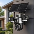 Ηλιακή κάμερα ασφαλείας IP τετραπλή - 65X 4G - Security Camera - 371211