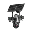 Ηλιακή κάμερα ασφαλείας IP τετραπλή - 65X 4G - Security Camera - 371211