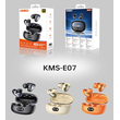 Ασύρματα ακουστικά Bluetooth Open-Ear με θήκη φόρτισης - KMS-E07 - 260076 - Beige