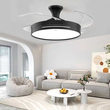 Ανεμιστήρας οροφής & φωτιστικό - DS-6603 - 430286 - Black