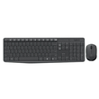 Logitech MK235 - Ασύρματο Σετ Πληκτρολόγιο & Ποντίκι USB - Αγγλικό US - Μαύρο