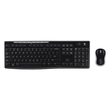 Logitech MK270 - Ασύρματο Σετ Πληκτρολόγιο & Ποντίκι USB - Αγγλικό US - Μαύρο