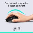 Logitech MK345 - Ασύρματο Σετ Πληκτρολόγιο & Ποντίκι USB - Αγγλικό US - Μαύρο