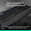 Logitech MK345 - Ασύρματο Σετ Πληκτρολόγιο & Ποντίκι USB - Αγγλικό US - Μαύρο