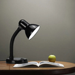 Flexi Desk Black - Επιτραπέζιο Μονόφωτο E27 Μοντέρνο Μέταλλο Μαύρο Καμπάνα - Μ12 x Π12 x Υ32cm