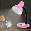 Flexi Desk Pink - Επιτραπέζιο Μονόφωτο E27 Μοντέρνο Μέταλλο Ροζ Καμπάνα - Μ12 x Π12 x Υ32cm
