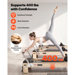 VEVOR Pilates Reformer με Πύργο 2,4 μ. Μηχανή Pilates 181 kg από καουτσούκ, για οικιακή χρήση και προπόνηση σε γυμναστήριο, με σανίδα άλματος, ελατήρια, κουτί καθίσματος και ρυθμιζόμενο στήριγμα κεφαλής, για προχωρημένους αρχάριους χρήστες
