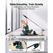 VEVOR Pilates Reformer 2,2μ. Πτυσσόμενο μηχάνημα Pilates 181kg από κράμα αλουμινίου, για οικιακή χρήση και προπόνηση σε γυμναστήριο, με σανίδα άλματος, ελατήρια, πλαίσιο καθίσματος και ρυθμιζόμενο στήριγμα κεφαλής, για προχωρημένους αρχάριους χρήστες