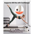 VEVOR Pilates Reformer 2,2μ. Πτυσσόμενο μηχάνημα Pilates 181kg από κράμα αλουμινίου, για οικιακή χρήση και προπόνηση σε γυμναστήριο, με σανίδα άλματος, ελατήρια, πλαίσιο καθίσματος και ρυθμιζόμενο στήριγμα κεφαλής, για προχωρημένους αρχάριους χρήστες