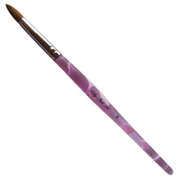 Πινελάκι νυχιών ακρυλικού φυσική τρίχα Kolinsky Νο8 [40501003]