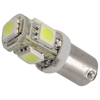 Λαμπτήρας LED Ba9s με 5 SMD 5050 Ψυχρό Λευκό GloboStar 62000