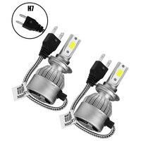 LED HID Kit H7 36 Watt 8-48 Volt DC 3800 Lumen 6000k C6 Economy Line GloboStar 06663