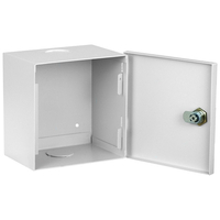 BOX01 ΜΕΤΑΛΛΙΚΟ ΚΟΥΤΙ 15Χ15Χ10 ΜΕ ΚΛΕΙΔΑΡΙΑ - BOX01