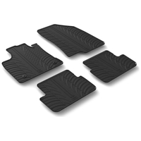 DACIA SANDERO / STEPWAY 02/2021+ ΜΑΡΚΕ ΠΑΤΑΚΙΑ SUMISURA ΛΑΣΤΙΧΟ ΣΕ ΜΑΥΡΟ ΧΡΩΜΑ ME ΚΟΥΜΠΩΜΑΤΑ LAMPA - 4 ΤΕΜ.