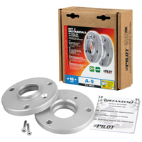 ΑΠΟΣΤΑΤΕΣ ΠΡΟΣΘΗΚΕΣ ΤΡΟΧΩΝ 20 mm B24 ΚΑΡΕ 5 X 112 mm ΚΕΝΤΡΟ 57,1 mm ΔΙΑΜΕΤΡΟΣ 14 mm ΓΙΑ AUDI / FORD / SEAT / SKODA / VW - 2 ΤΕΜ.