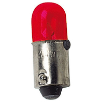 ΛΑΜΠΑΚΙΑ ΜΙΝΙΟΝ 12V T4W BA9s ΚΟΚΚΙΝΑ