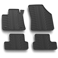 RENAULT MEGANE 5D 01/2016+ ΜΑΡΚΕ ΠΑΤΑΚΙΑ SUMISURA ΛΑΣΤΙΧΟ ΣΕ ΜΑΥΡΟ ΧΡΩΜΑ ME ΚΟΥΜΠΩΜΑΤΑ LAMPA - 4 ΤΕΜ.