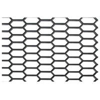 Σίτα Πλαστική - Μαύρη Μεγάλη Κυψελωτή LARGE 15x35mm 120x40cm