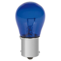 P21W 12V 21W BA15s ΜΟΝΟΠΟΛΙΚΟ ΜΠΛΕ BLUE DYED-GLASS 2ΤΕΜ. BLISTER