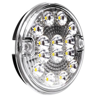 ΦΩΣ ΦΟΡΤΗΓΟΥ ΠΙΣΩ 12/24V 14LED ΔΙΑΦΑΝΟ ΣΤΡΟΓΓΥΛΟ 140mm 1ΤΕΜ.