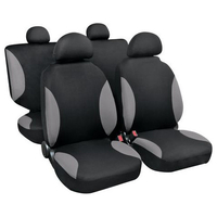 ΚΑΛΥΜΜΑΤΑ ΚΑΘΙΣΜΑΤΩΝ PALINURO SET 4ΤΕΜ. ΜΑΥΡΟ/ΓΚΡΙ