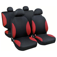 ΚΑΛΥΜΜΑΤΑ ΚΑΘΙΣΜΑΤΩΝ PALINURO SET 4ΤΕΜ. ΜΑΥΡΟ/KOKKINO