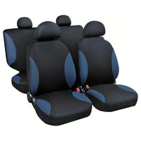 ΚΑΛΥΜΜΑΤΑ ΚΑΘΙΣΜΑΤΩΝ PALINURO SET 4ΤΕΜ. ΜΑΥΡΟ/ΜΠΛΕ