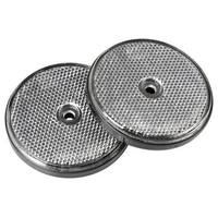 ΑΝΤΑΝΑΚΛΑΣΤΙΚΑ ΛΕΥΚΑ EURO-NORM ΣΤΡΟΓΓΥΛΑ ΜΕ ΒΙΔΑ 65mm 2ΤΕΜ