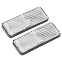 ΑΝΤΑΝΑΚΛΑΣΤΙΚΑ ΛΕΥΚΑ EURO-NORM 90x35mm 2ΤΕΜ