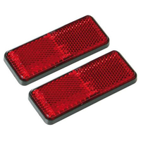 ΑΝΤΑΝΑΚΛΑΣΤΙΚΑ ΚΟΚΚΙΝΑ EURO-NORM 90x35mm 2ΤΕΜ