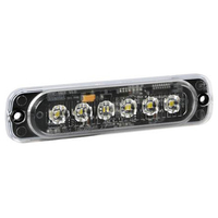 ΣΤΡΟΜΠΟ ΠΟΡΤΟΚΑΛΙ LS1 12/24V ΜΕ 6 LED 19 ΧΡΗΣΕΩΝ ΑΔΙΑΒΡΟΧΟ 113x28mm 1ΤΕΜ.