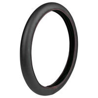 ΚΑΛΥΜΜΑ ΤΙΜΟΝΙΟΥ ΦΟΡΤΗΓΟΥ 48/51cm (XL) SKIN-COVER ΜΑΥΡΟ ΜΕ ΚΟΚΚΙΝΗ ΡΑΦΗ ΕΛΑΣΤΙΚΟ 2mm ΠΑΧΟΣ