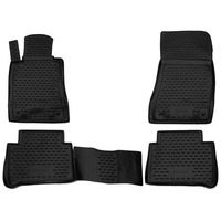 MERCEDES E CLASS W210 1995-2000 / MERCEDES E CLASS W211 03/2002-02/2009 ΜΑΡΚΕ ΠΑΤΑΚΙΑ ΣΕ ΣΚΑΦΗ TPE ΛΑΣΤΙΧΟ ΣΕ ΜΑΥΡΟ ΧΡΩΜΑ NOVLINE - 4 ΤΕΜ.