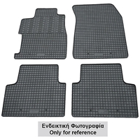 SKODA RAPID 2012-2019 / SEAT TOLEDO 2012-2019 ΜΑΡΚΕ ΠΑΤΑΚΙΑ ΛΑΣΤΙΧΟ ΣΕ ΜΑΥΡΟ ΧΡΩΜΑ ΜΕ ΚΟΥΜΠΩΜΑΤΑ CIK - 4 ΤΕΜ.