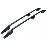 CITROEN BERLINGO 08+ /PEUGEOT PARTNER 08+ ΠΑΡΑΛΛΗΛΕΣ ΜΠΑΡΕΣ ΟΡΟΦΗΣ ΑΛΟΥΜΙΝΙΟΥ L1 ΜΑΥΡΕΣ