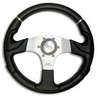 ΤΙΜΟΝΙ KOBRA 320mm ΤΡΙΑΚΤΙΝΟ ΜΑΥΡΟ/ΑΣΗΜΙ ΚΕΝΤΡΟ LUISI ΤΙΜΟΝΙ KOBRA 320mm ΤΡΙΑΚΤΙΝΟ ΜΑΥΡΟ/ΑΣΗΜΙ ΚΕΝΤΡΟ LUISI