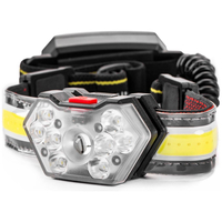 ΦΑΚΟΣ ΚΕΦΑΛΗΣ ΕΡΓΑΣΙΑΣ LH04 ΜΕ ΑΝΑΚΛΑΣΤΙΚΟ ΙΜΑΝΤΑ USB-TYPE C 1500mAh XT+3030+COB LED 180FLUX