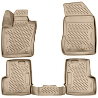 JEEP RENEGADE 2015+ ΜΑΡΚΕ ΠΑΤΑΚΙΑ ΣΕ ΣΚΑΦΗ TPE ΛΑΣΤΙΧΟ ΣΕ ΜΠΕΖ ΧΡΩΜΑ NOVLINE - 4 ΤΕΜ.