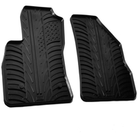 FIAT DOBLO 01/2010+ / OPEL COMBO 04/2012-2018 ΜΑΡΚΕ ΠΑΤΑΚΙΑ SUMISURA ΛΑΣΤΙΧΟ ΣΕ ΜΑΥΡΟ ΧΡΩΜΑ ΜΕ ΚΟΥΜΠΩΜΑΤΑ LAMPA - 2 ΤΕΜ.