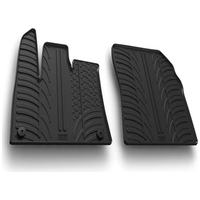 CITROEN BERLINGO VAN 06/2018+ / OPEL COMBO CARGO 09/2018+ / PEUGEOT PARTNER 09/2018+ ΜΑΡΚΕ ΠΑΤΑΚΙΑ SUMISURA ΛΑΣΤΙΧΟ ΣΕ ΜΑΥΡΟ ΧΡΩΜΑ ME ΚΟΥΜΠΩΜΑΤΑ LAMPA - 2 ΤΕΜ.