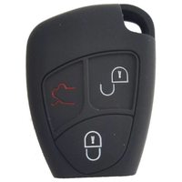 MERCEDES ΚΑΛΥΜΜΑ ΚΛΕΙΔΙΩΝ ΣΙΛΙΚΟΝΗΣ TYPE-2 ΜΑΥΡΟ ΧΡΩΜΑ 1ΤΕΜ.