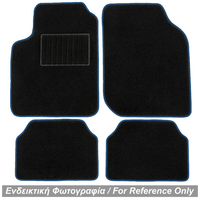 TYPE-C UNIVERSAL ΠΑΤΑΚΙΑ ΜΟΚΕΤΑ (ΜΑΥΡΟ ΜΕ ΜΠΛΕ ΡΕΛΙ) - 4 ΤΕΜ.