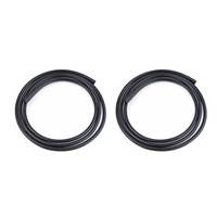 ΤΡΙΜ ΠΟΡΤΑΣ ΠΡΟΣΤΑΤΕΥΤΙΚΟ ΤΥΠΟΥ U 2x65cm ΜΑΥΡΟ AMiO - 2 ΤΕΜ.